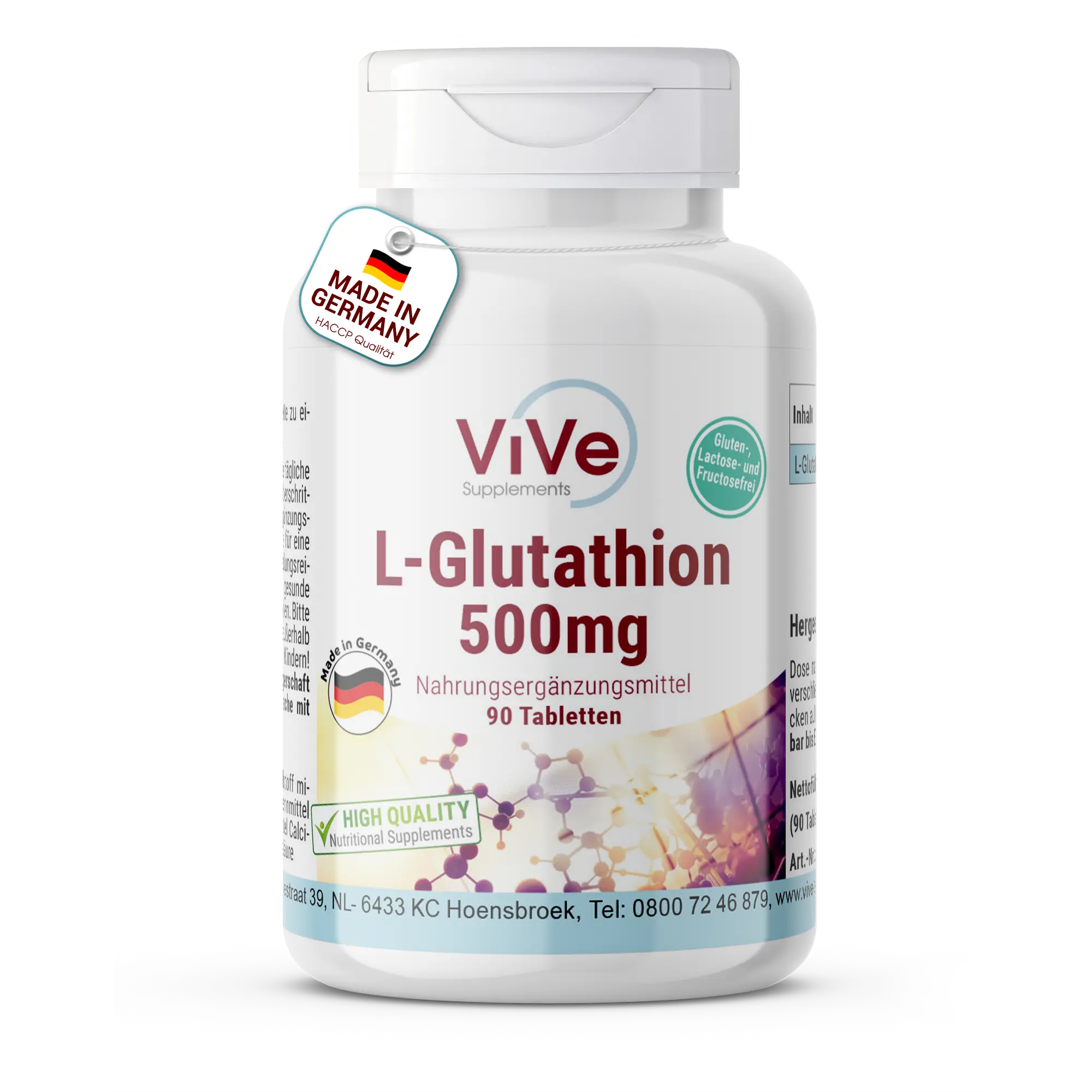L-Glutatione 500mg
