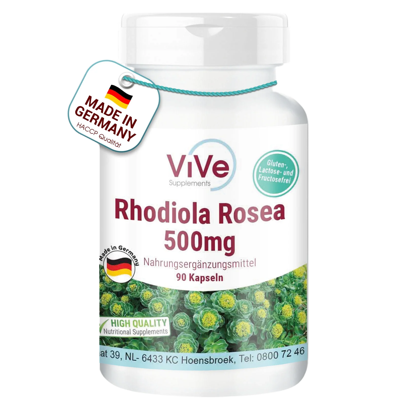 Rhodiola Rosea 500mg