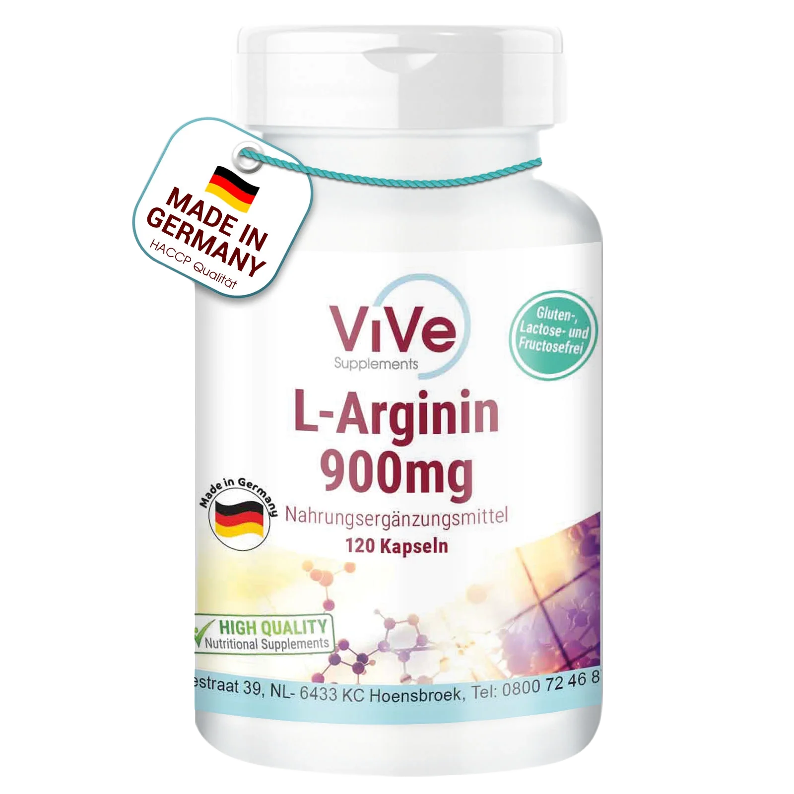 L-Arginin 4500mg | Vive Supplements L-Arginin 4500mg | Vive Supplements