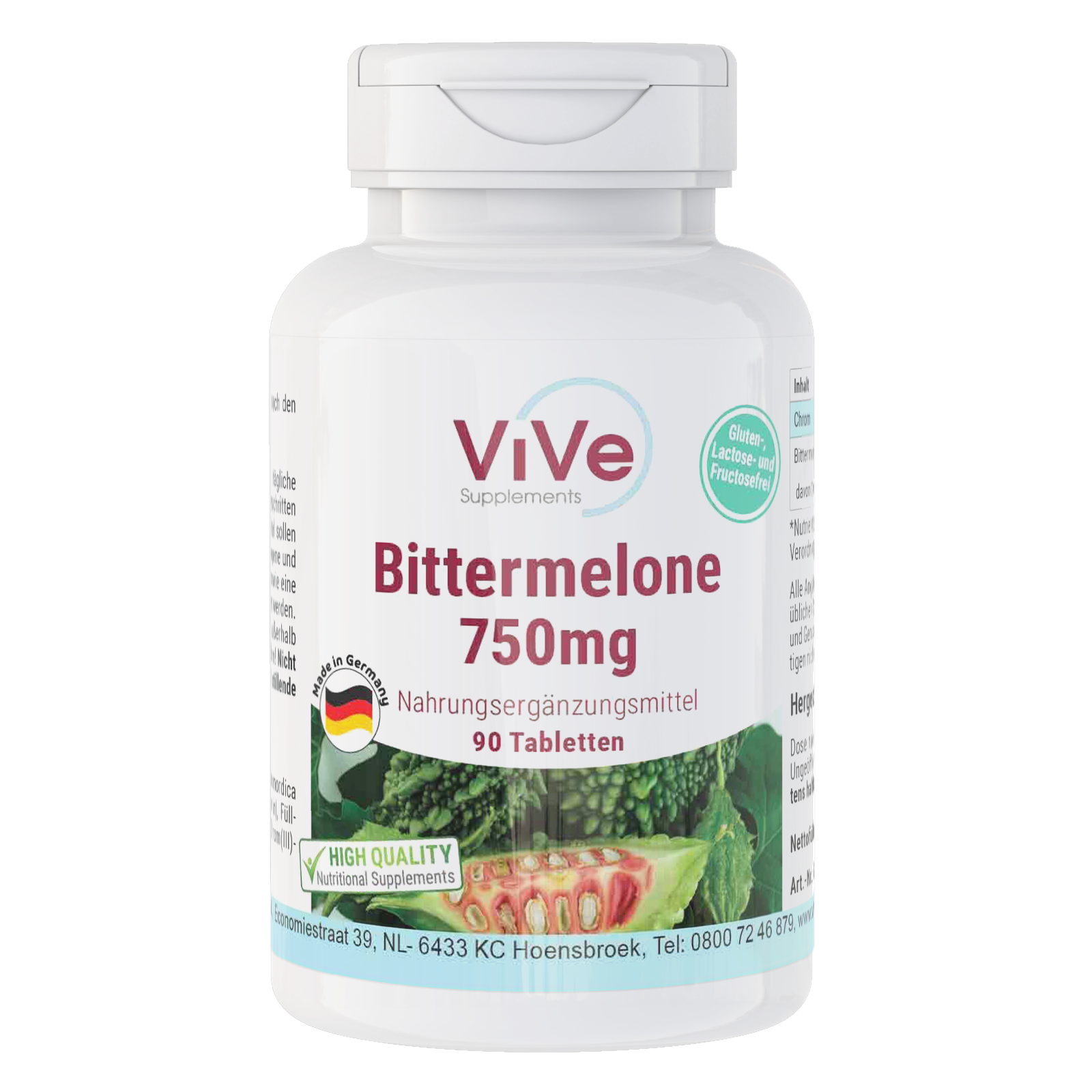 Bittermelone 1500mg + Chrom | Vive Supplements