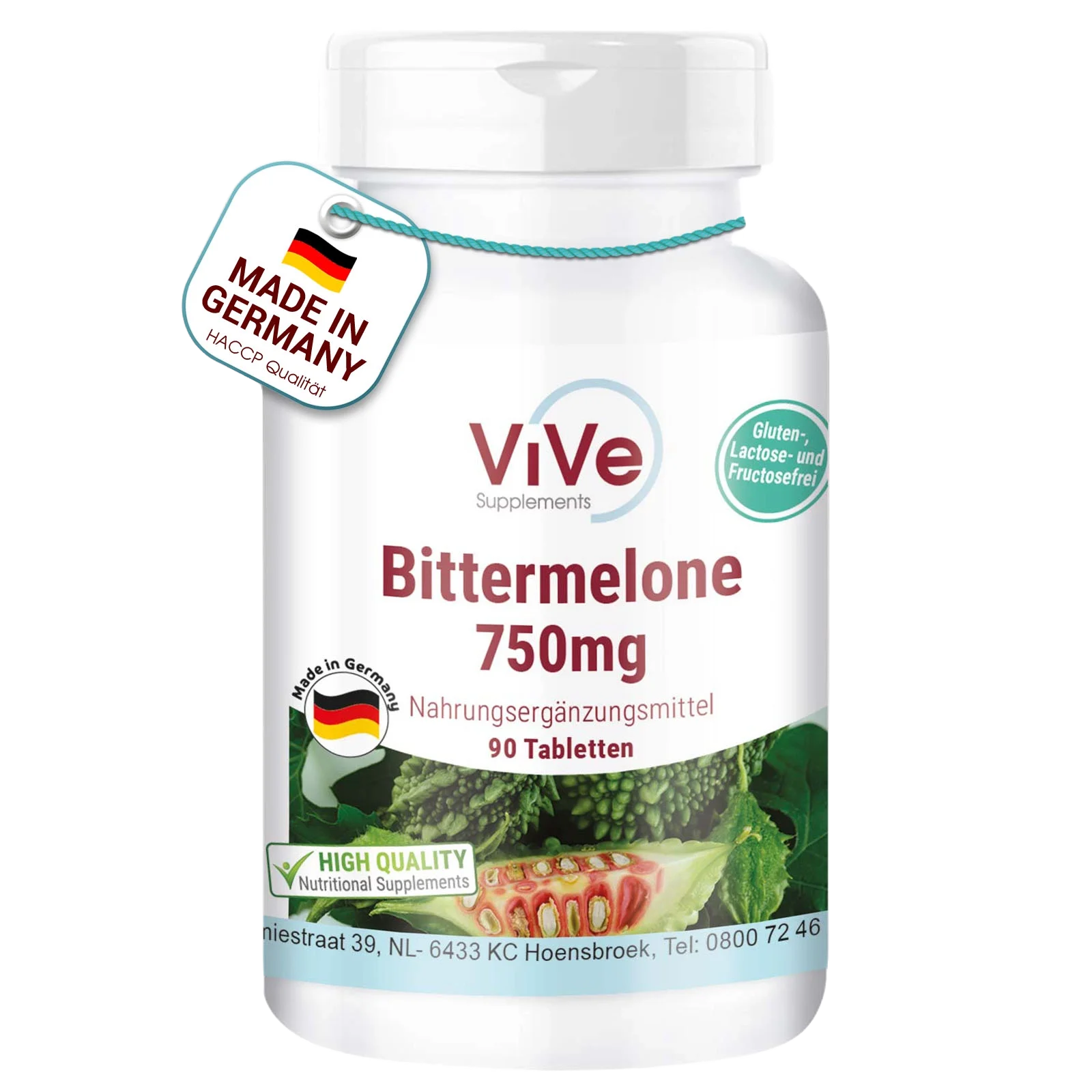 Bittermelone 750mg + Chrom