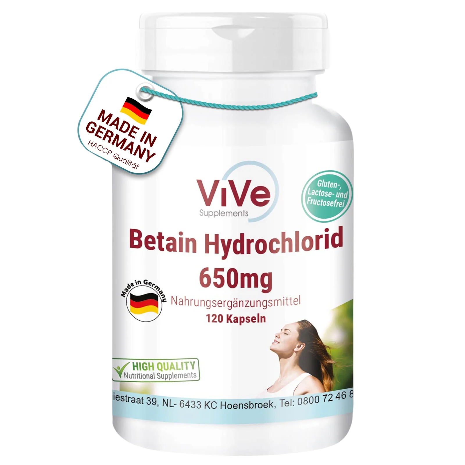 Betain Hydrochlorid 650mg