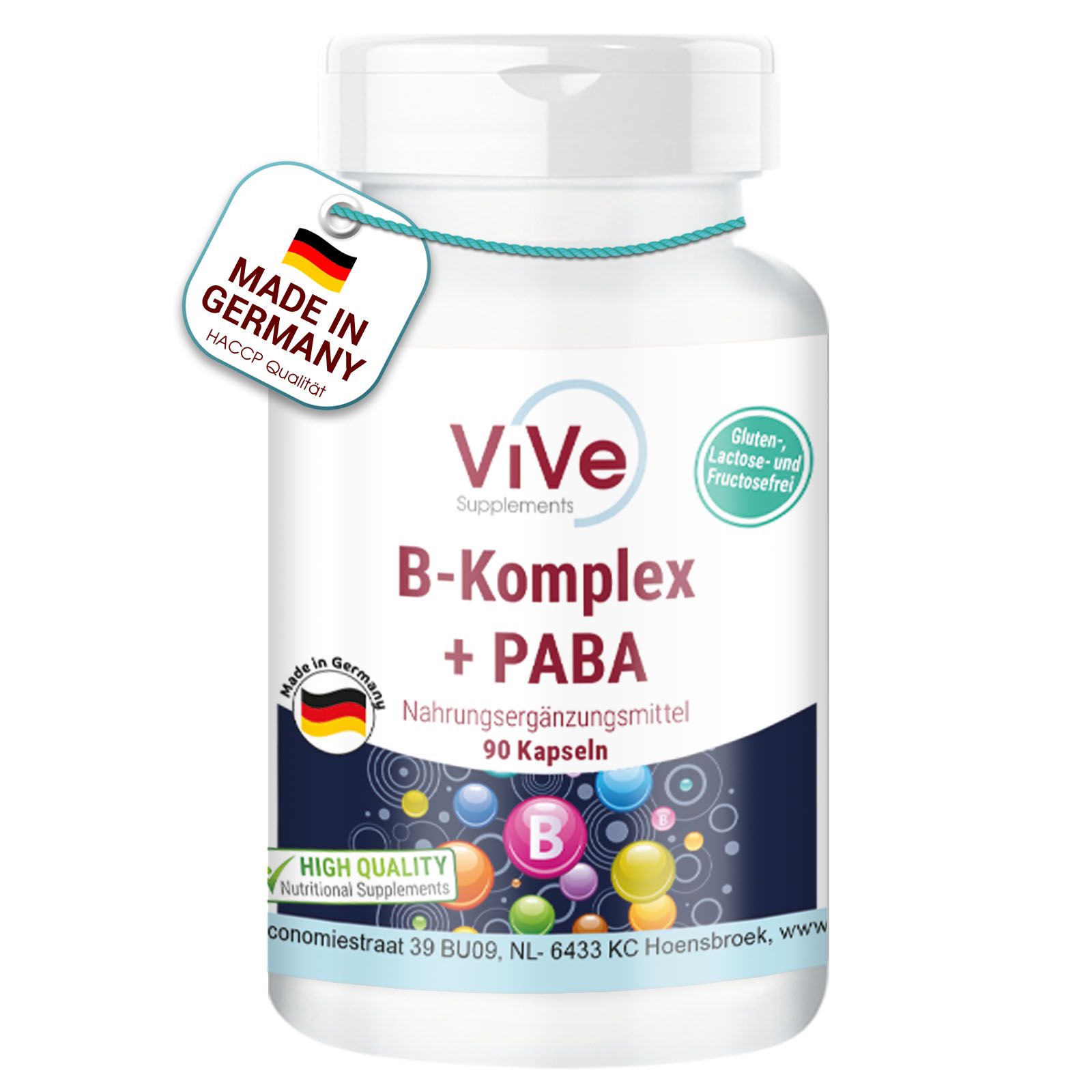 B-Complex + PABA - Sale - date limite consommation - 02/25