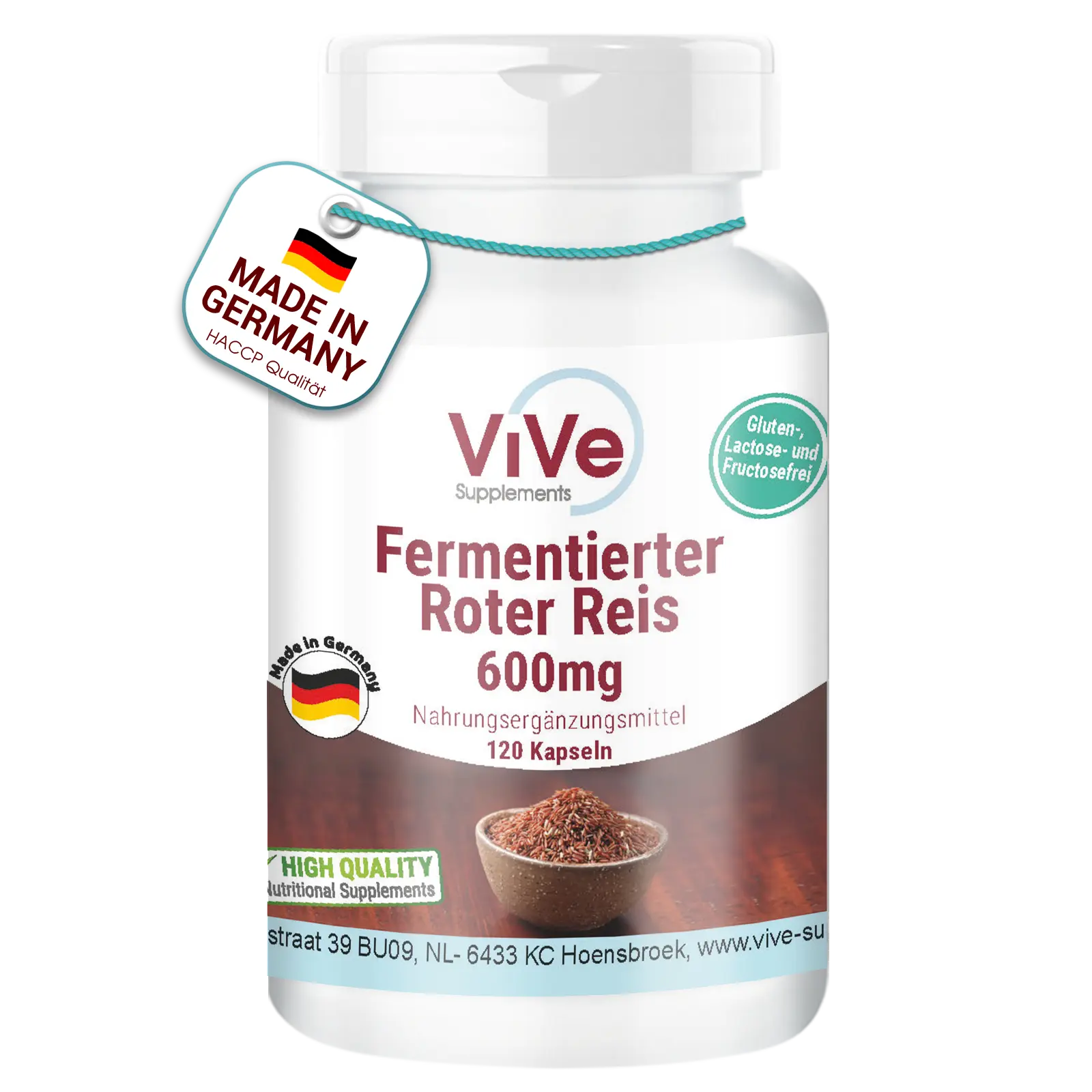 Fermentierter Roter Reis 600mg