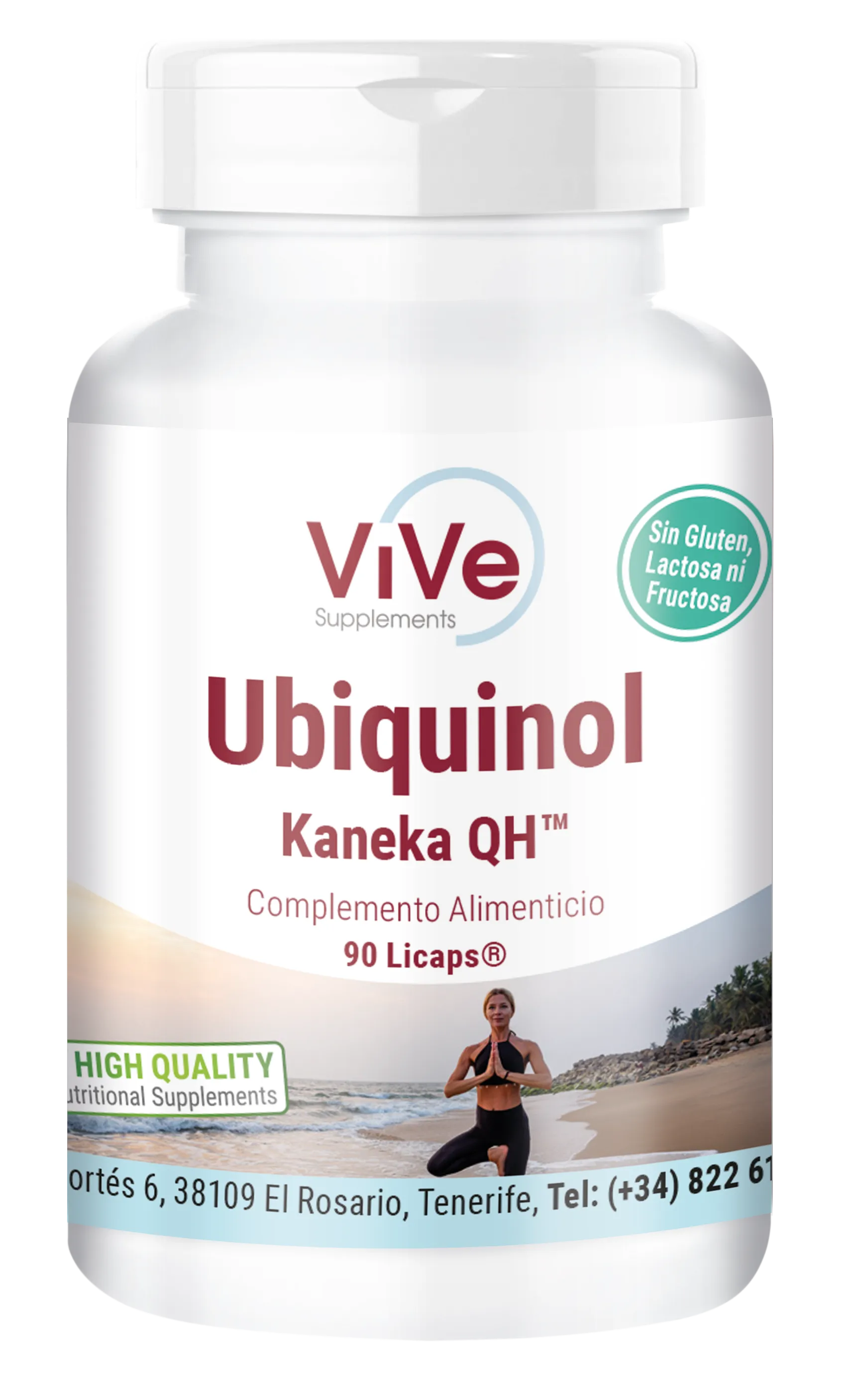 Ubiquinol-1 Ubiquinol. 90 Licaps | Vive Supplements