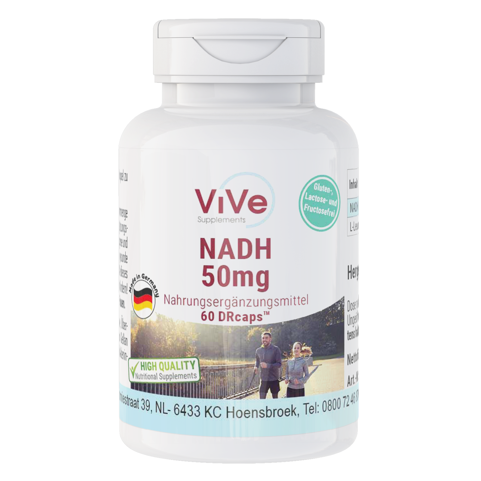 NADH 50 mg | Vive Supplements