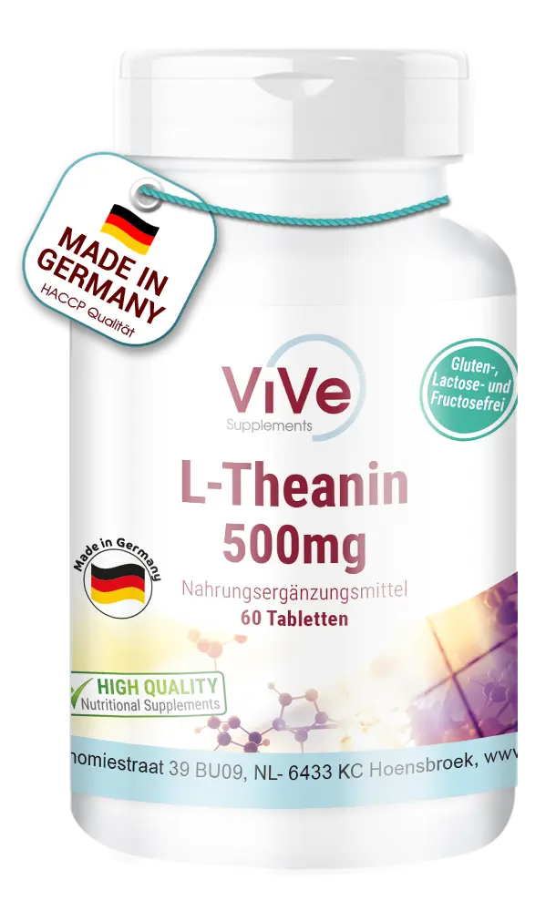 L-Theanin 500mg | Vive Supplements L-Theanin 500mg | Vive Supplements