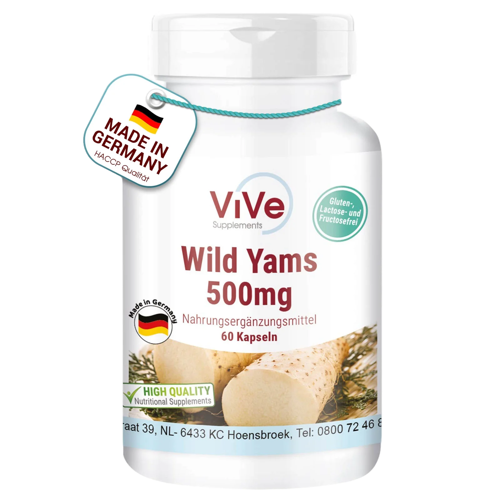 Wild Yams 500mg