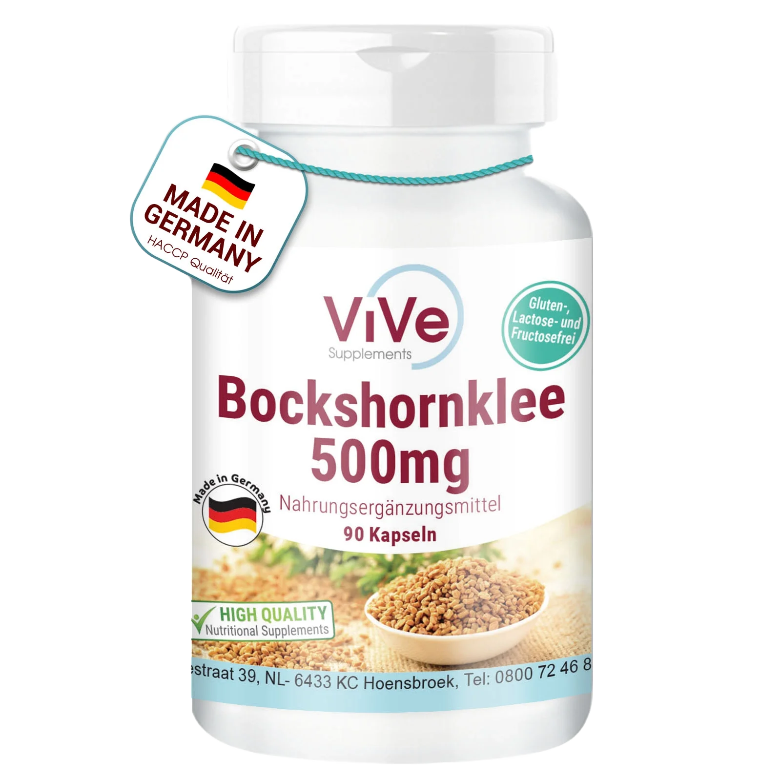 Bockshornklee 500mg | Vive Supplements Bockshornklee 500mg | Vive Supplements