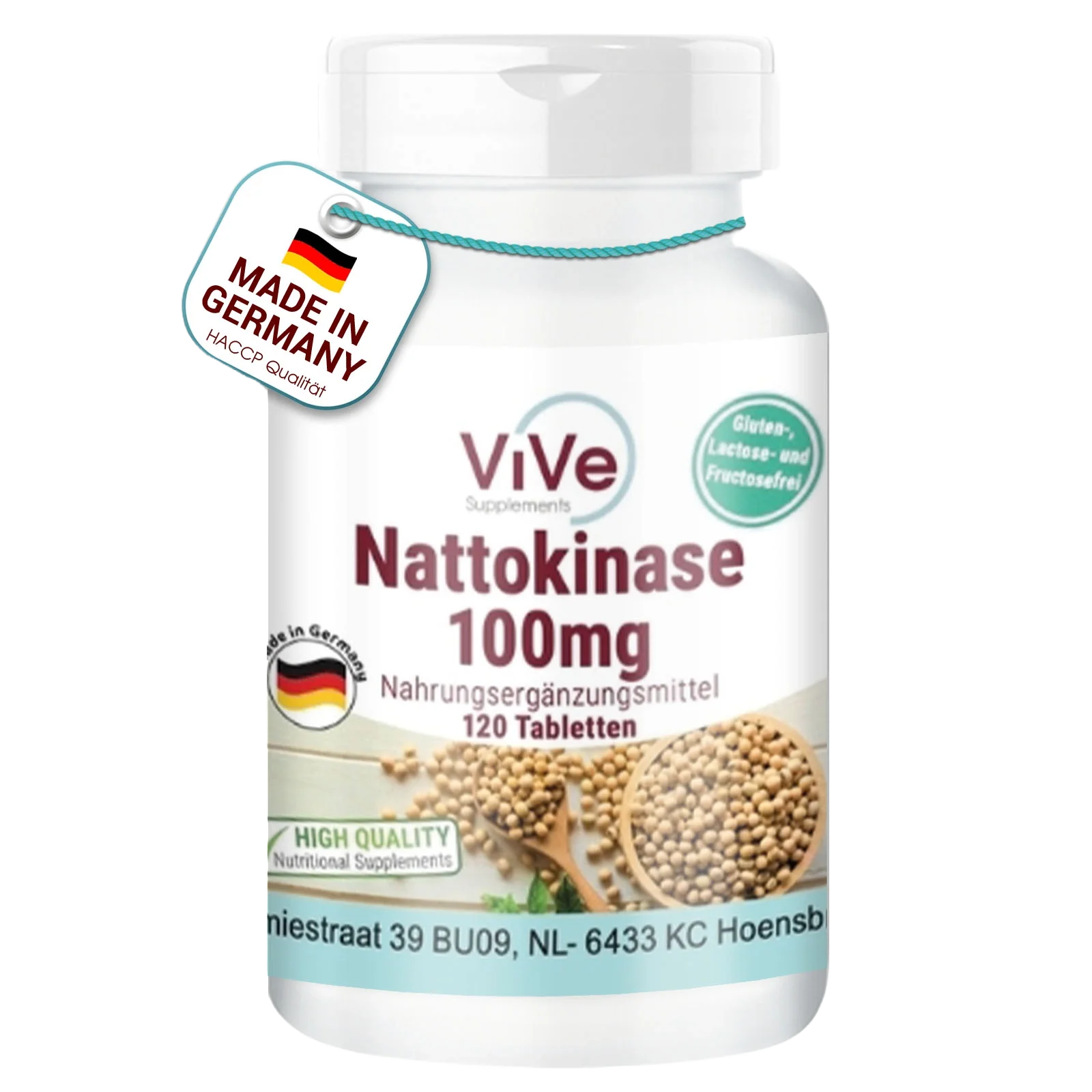 Nattokinase 100mg | Vive Supplements Nattokinase 100mg | Vive Supplements