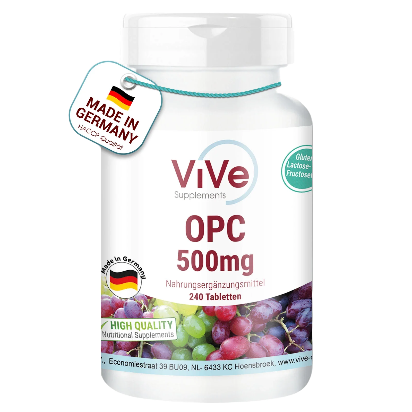 OPC 500mg | Vive Supplements OPC 500mg | Vive Supplements