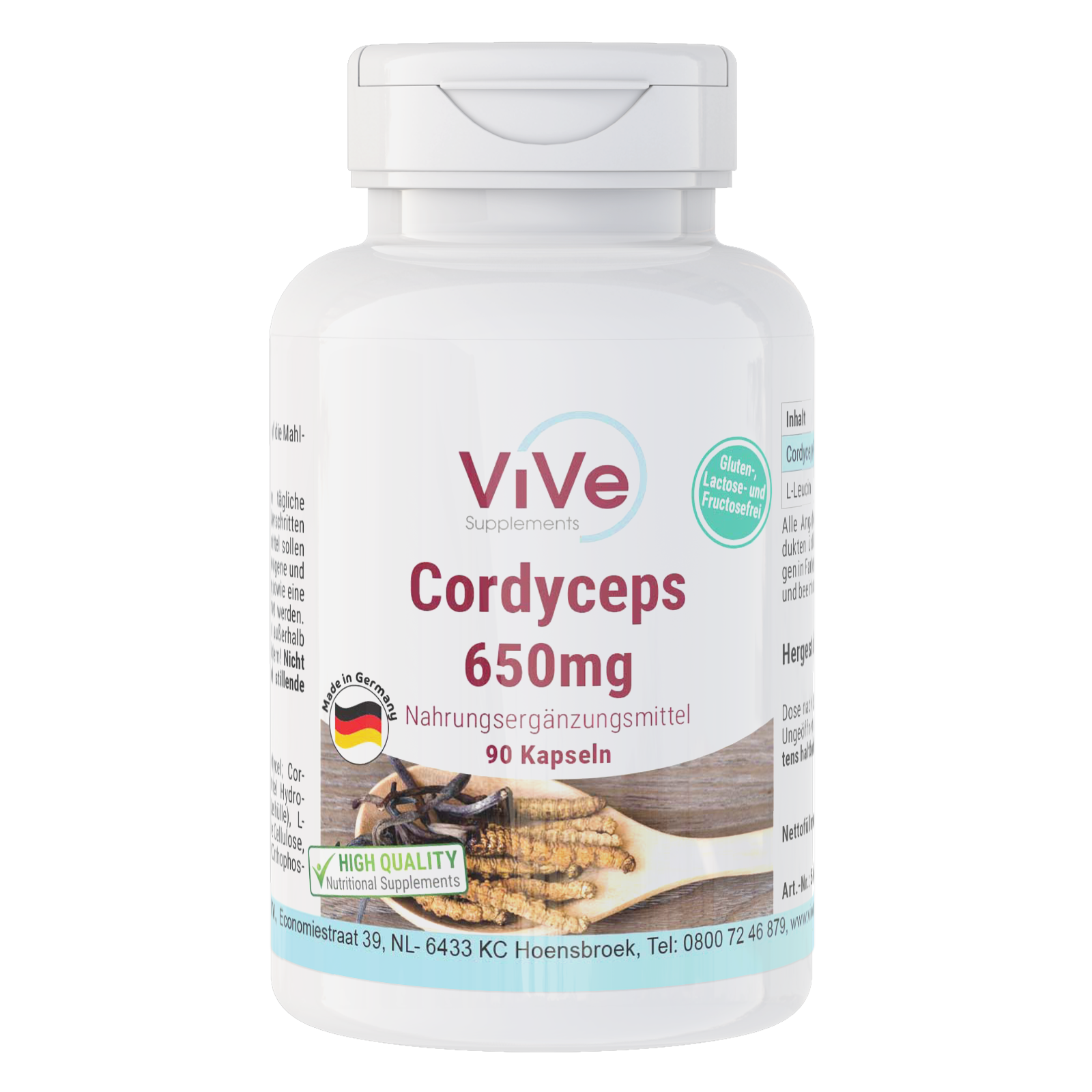 Cordyceps 1300mg | Vive Supplements