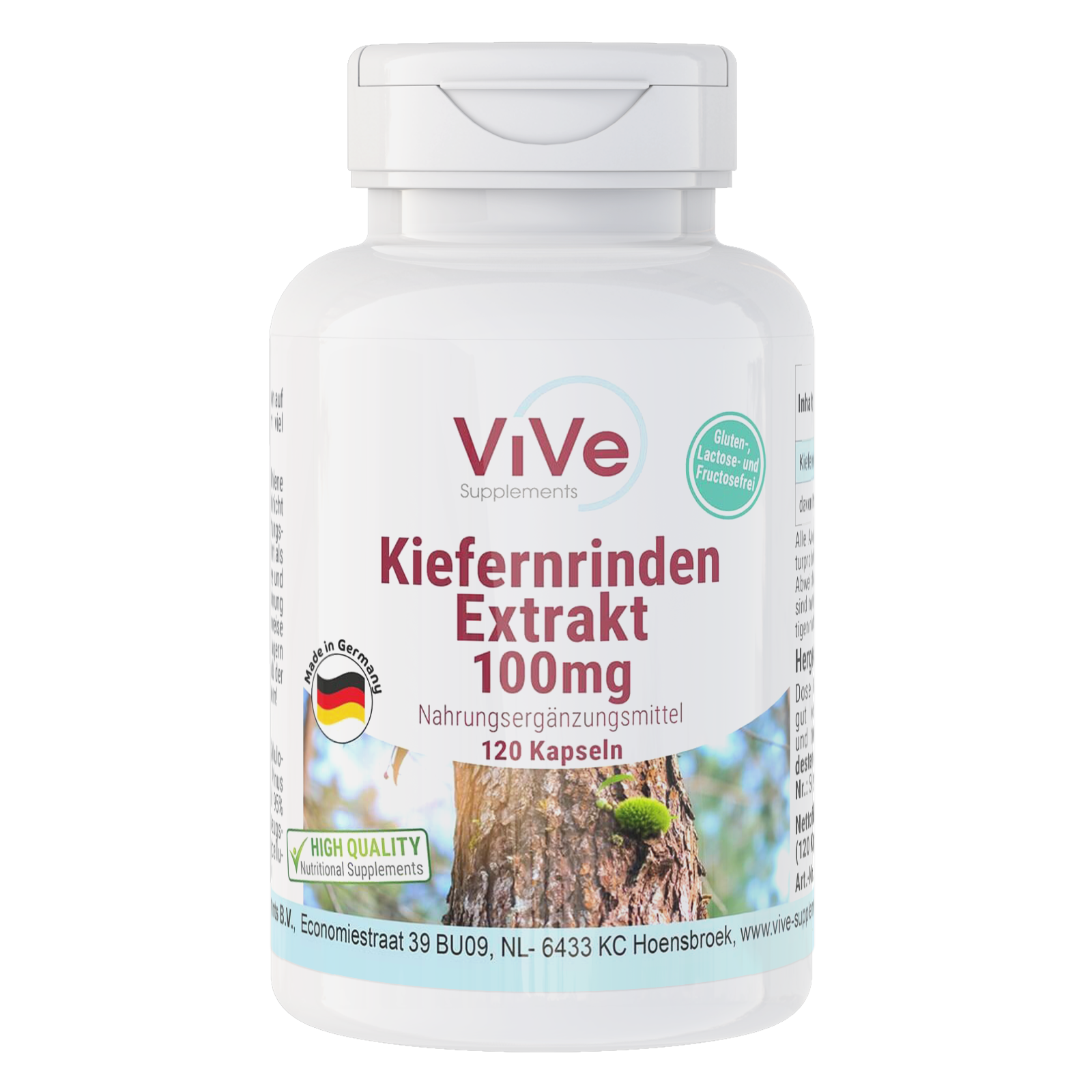 Kiefernrinden Extrakt 200mg | Vive Supplements