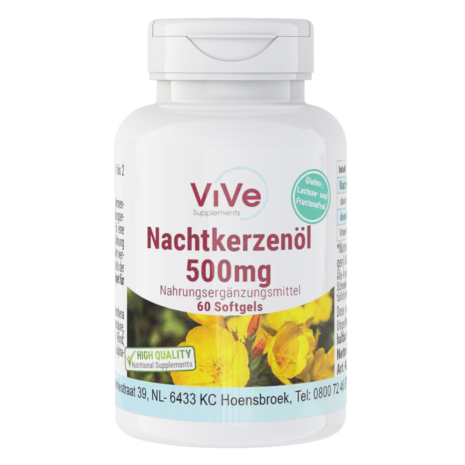 Nachtkerzenöl 1000mg | Vive Supplements