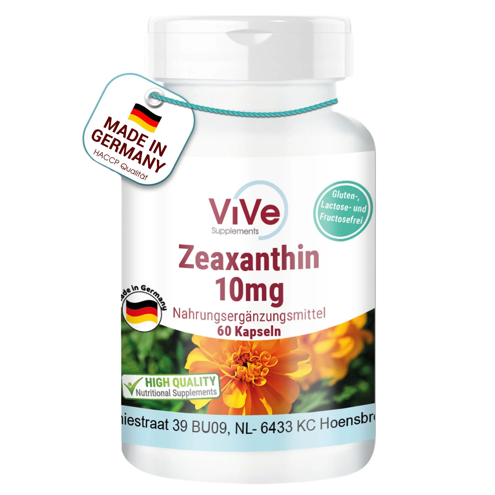 Zeaxanthine 10mg - Sale - ten minste houdbaar tot - 03/25