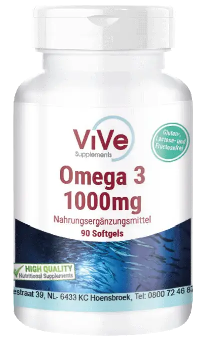 Omega 3 1000mg | Vive Supplements Omega 3 1000mg | Vive Supplements