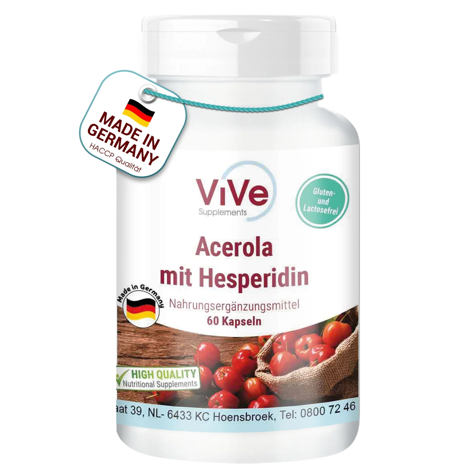 Acerola mit Hesperidin | Vive Supplements Acerola mit Hesperidin | Vive Supplements