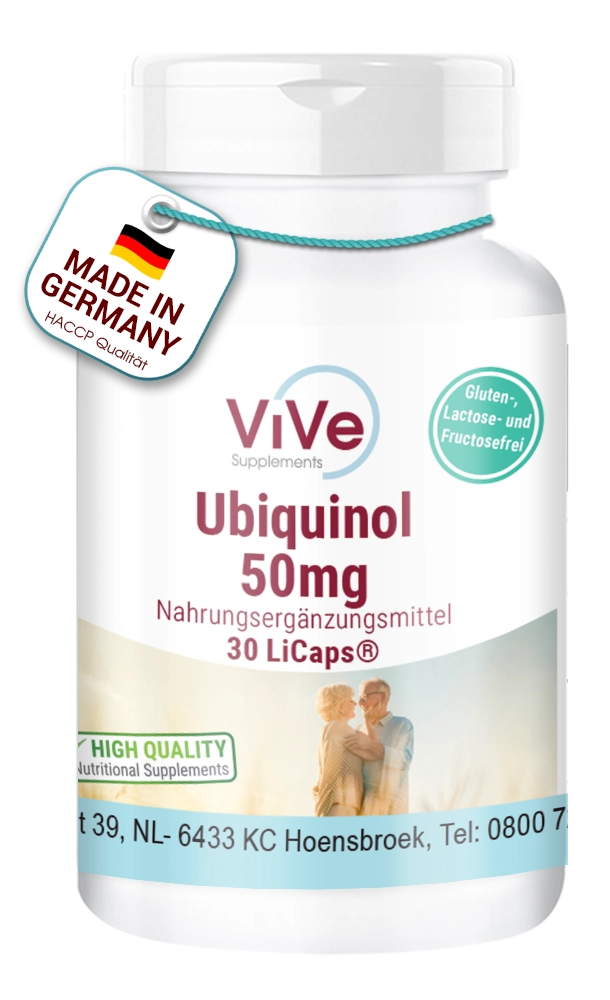 Ubiquinol 50mg - 30 Licaps® | Vive Supplements