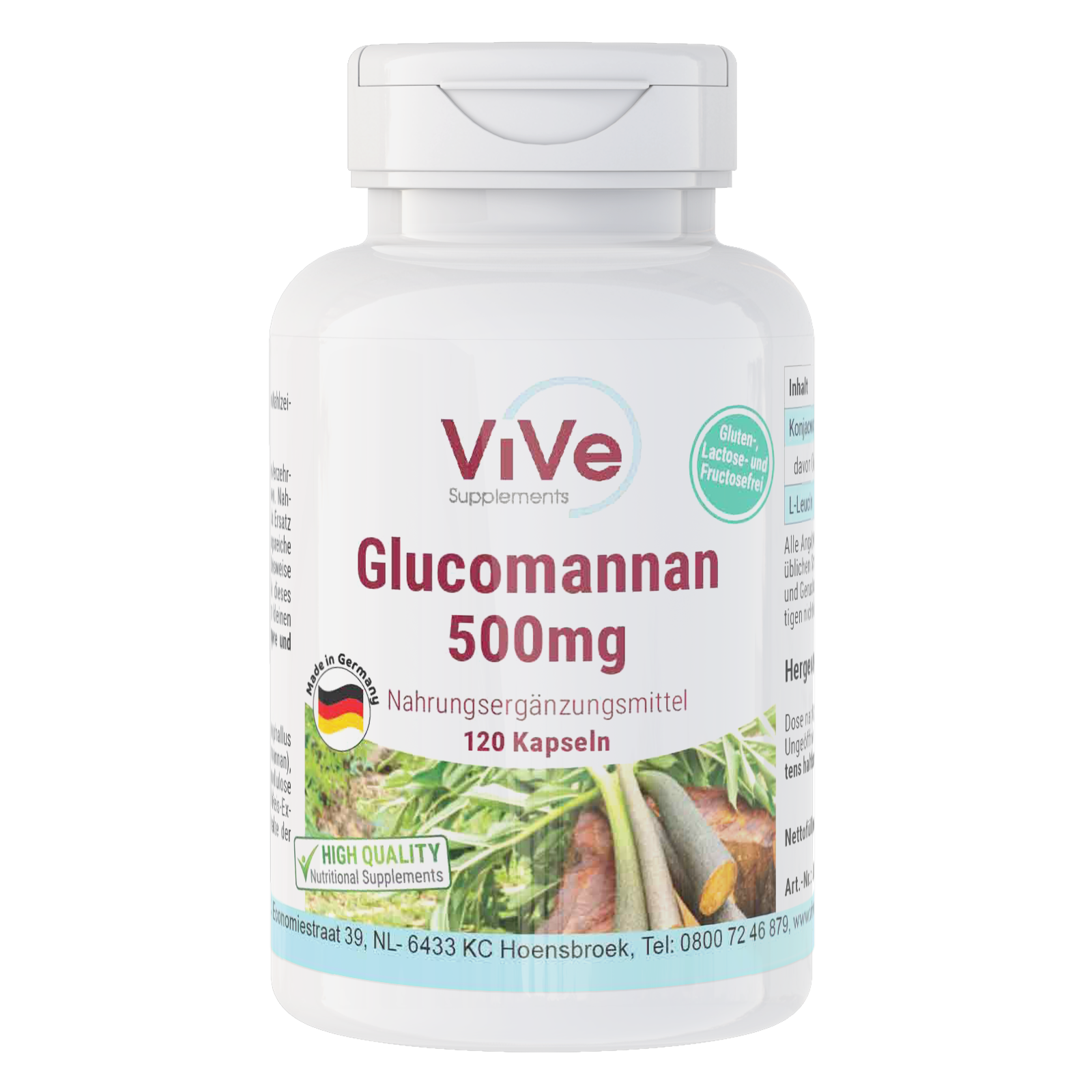 Glucomannan 3000mg | Vive Supplements