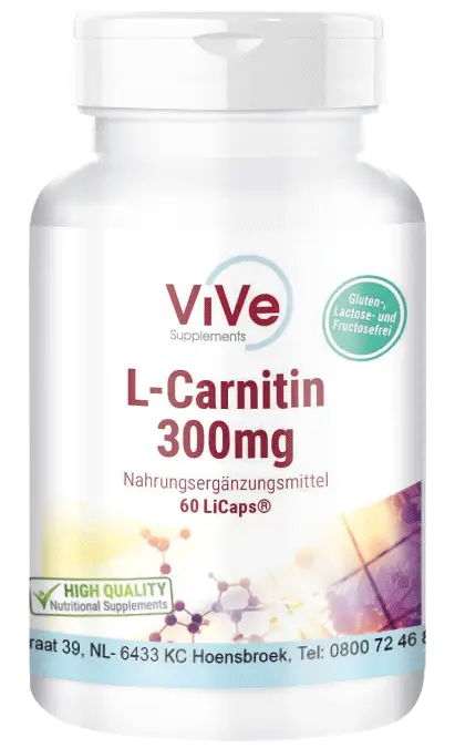 L-Carnitin 900mg | Vive Supplements L-Carnitin 900mg | Vive Supplements