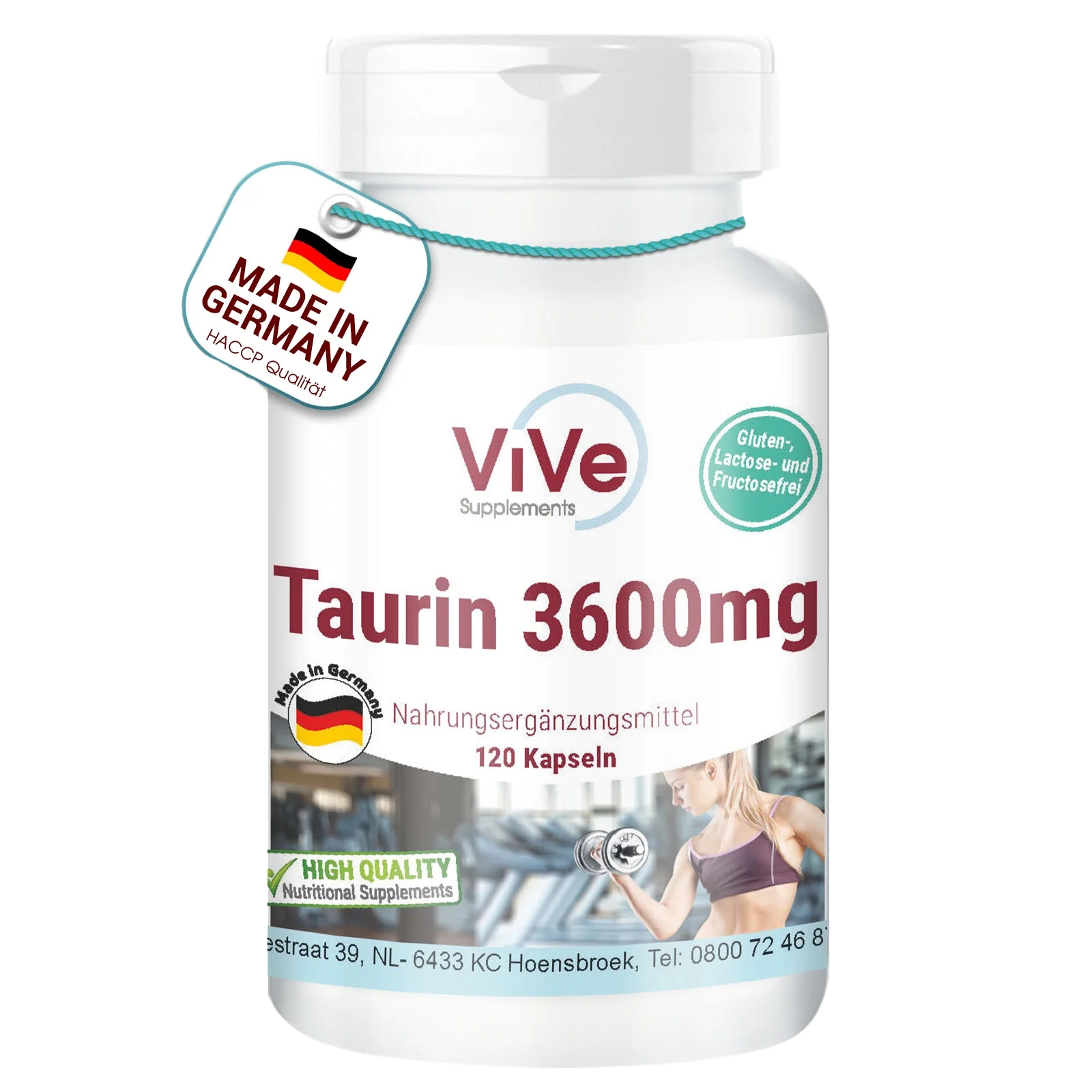 Taurin 3600mg | Vive Supplements Taurin 3600mg | Vive Supplements