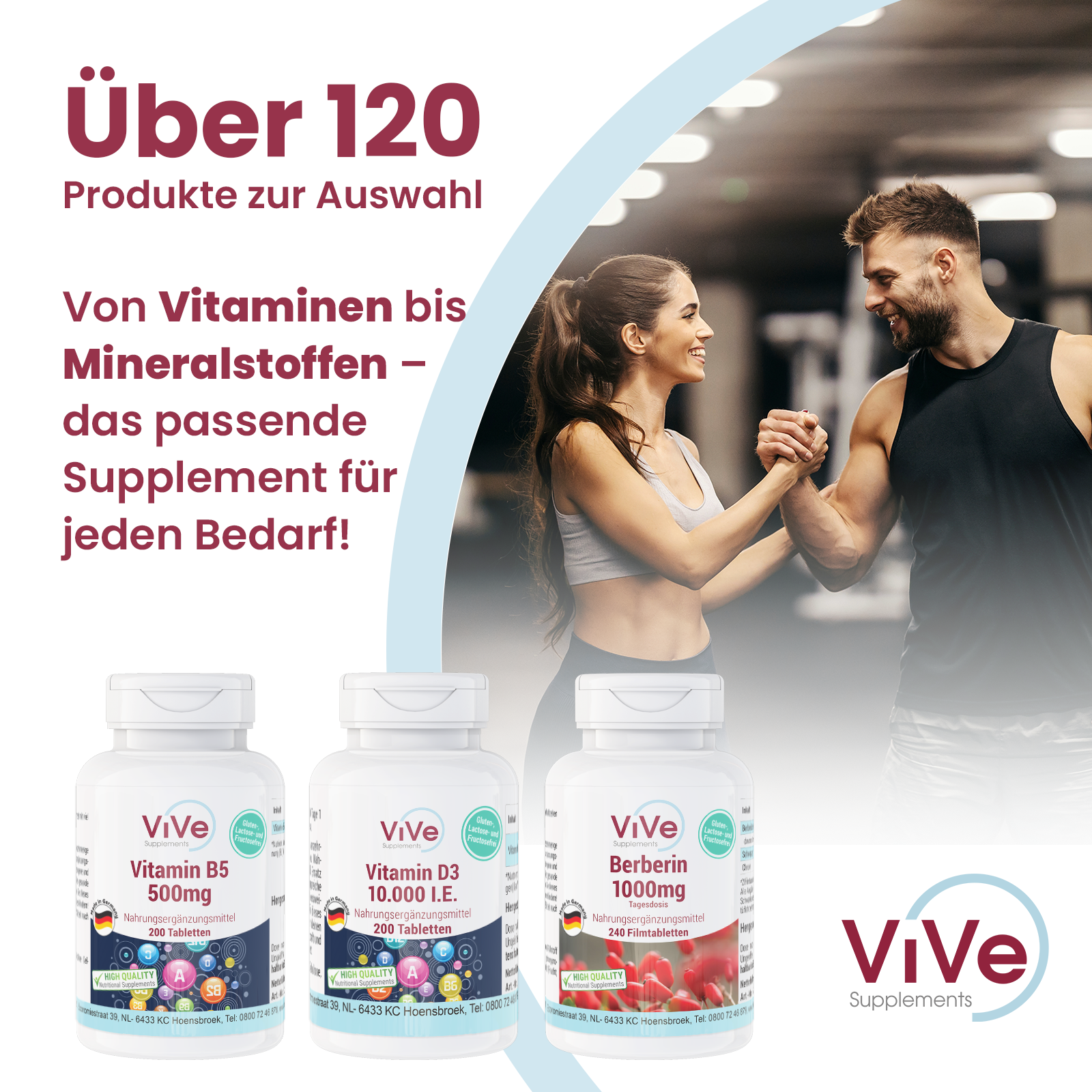 PEA 1200mg - 240 compresse rivestite con film | Vive Supplements