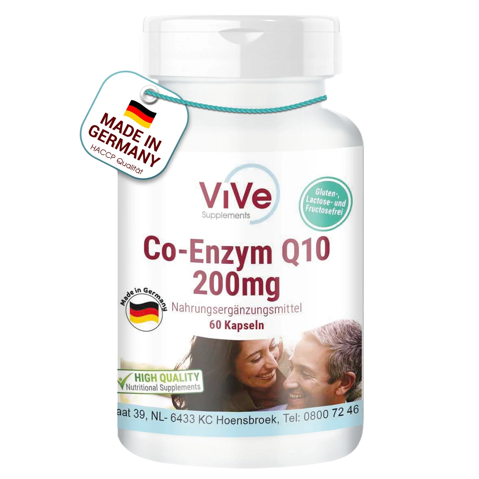 Co-Enzym Q10 200mg | Vive Supplements Co-Enzym Q10 200mg | Vive Supplements