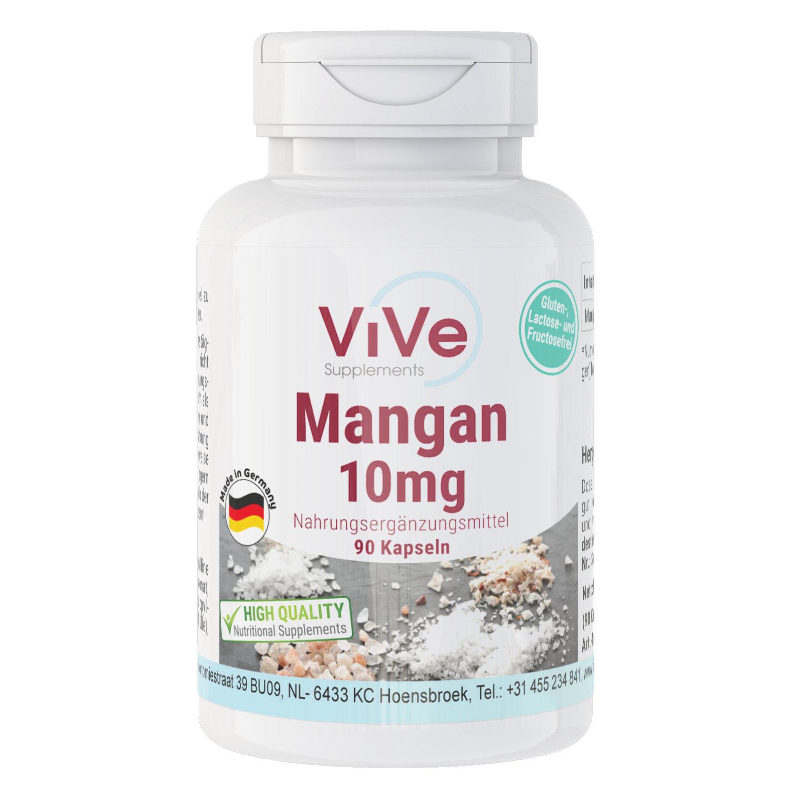 Mangan 10mg | Vive Supplements Mangan 10mg | Vive Supplements